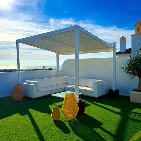 Oceanview Luxury Penthouse Apartment Estepona Bagian luar foto