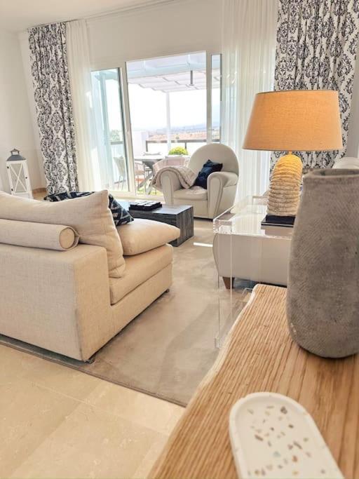 Oceanview Luxury Penthouse Apartment Estepona Bagian luar foto