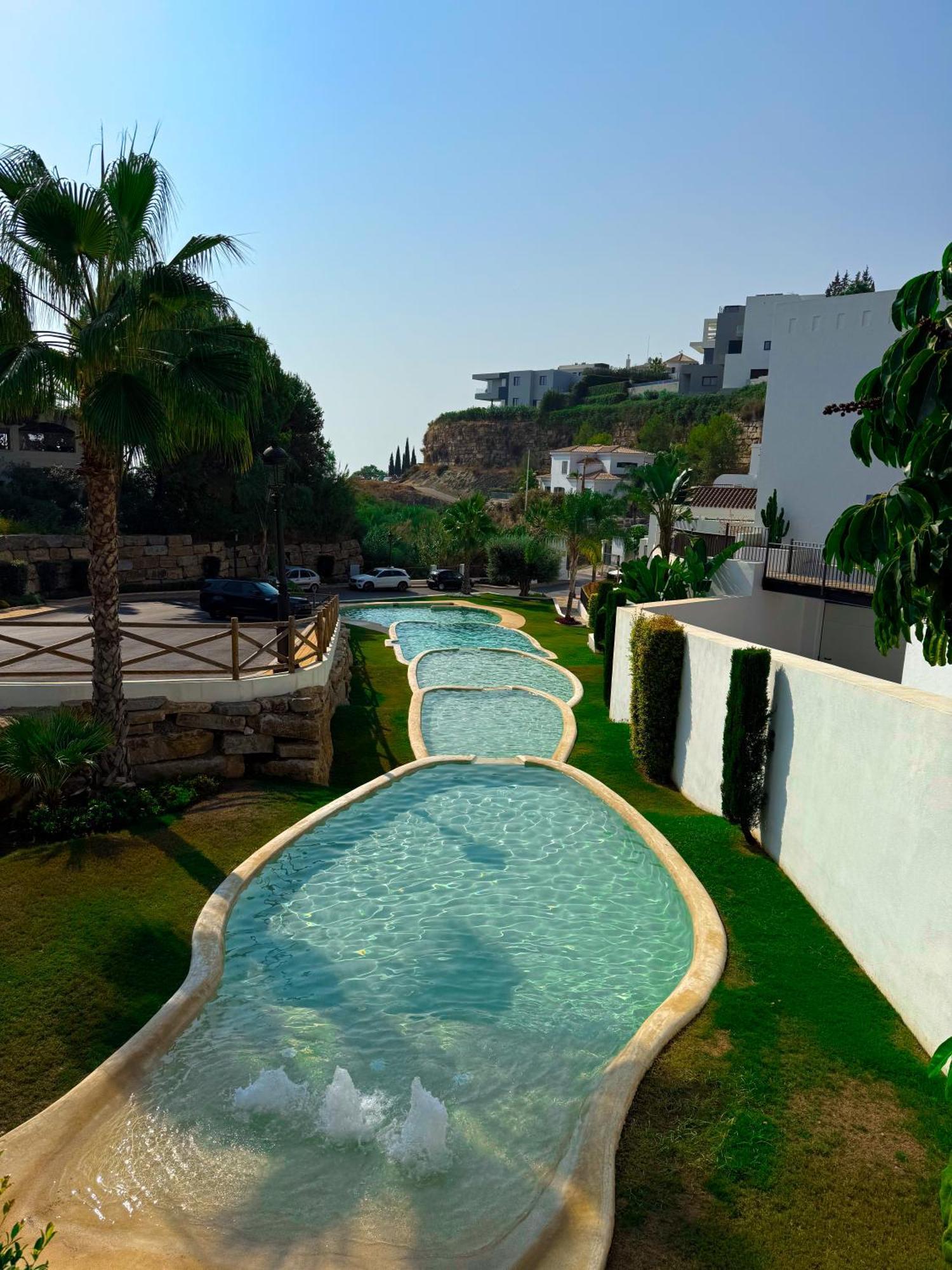 Oceanview Luxury Penthouse Apartment Estepona Bagian luar foto